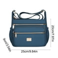 thumbnail image 3 of Dxzfnsa Trending Crossbody Bag For Women Large Capacity Crossbody Bag For Women Fabric Multi Pocket Shoulder Bag Fashion Commuters Bag For Daily Use, 3 of 6