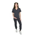 thumbnail image 5 of Green Town Scrubs for Women - Maternity V-Neck Scrub Top, 2 Pockets, Lightweight, Stretch Fabric, Easy Care, 5 of 7