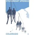 thumbnail image 4 of Steamboat Springs, Ski Lift (1000 Piece Puzzle, Size 19x27, Challenging Jigsaw Puzzle for Adults and Family, Made in USA), 4 of 4