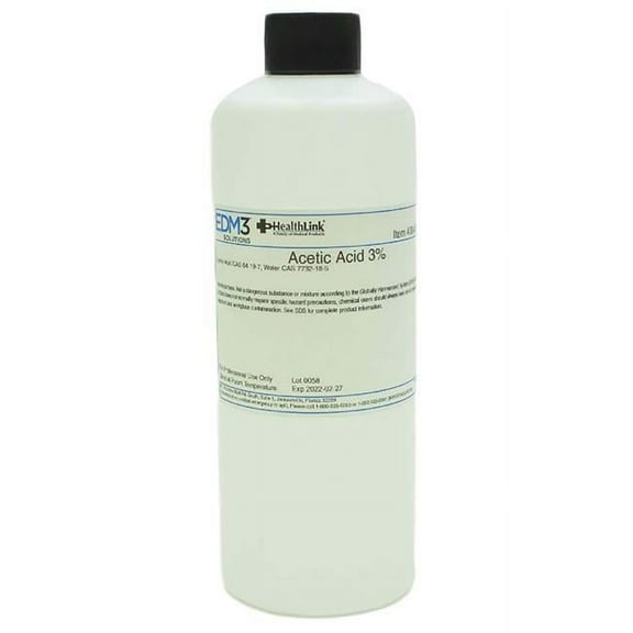 EDM 3 439348-EA 16 oz Healthlink Acetic Acid