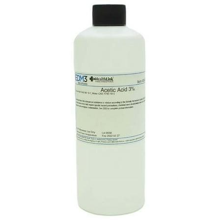 EDM 3 439348-EA 16 oz Healthlink Acetic Acid