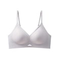 thumbnail image 2 of YHAJDS Women's Wireless Sports Bra Seamless Push Up Comfort Solid Color Top, 2 of 5