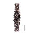 thumbnail image 1 of 1PC 20MM Cloth Watchband Printed Headband Shaped Watch Band Fashion Replacing Wristband Hair Bands Watch Strap Compatible for Watch (Leopard Style), 1 of 4