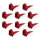 thumbnail image 4 of Billuyoard 10pcs Artificial Red Cardinal Birds for Home Garden Decor Centerpieces Kits de decoración para fiestas cardenales rojos 9x4cm, 4 of 6