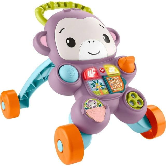 Baby Walker Fisher-Price Aprende conmigo Purple Monkey 6M+