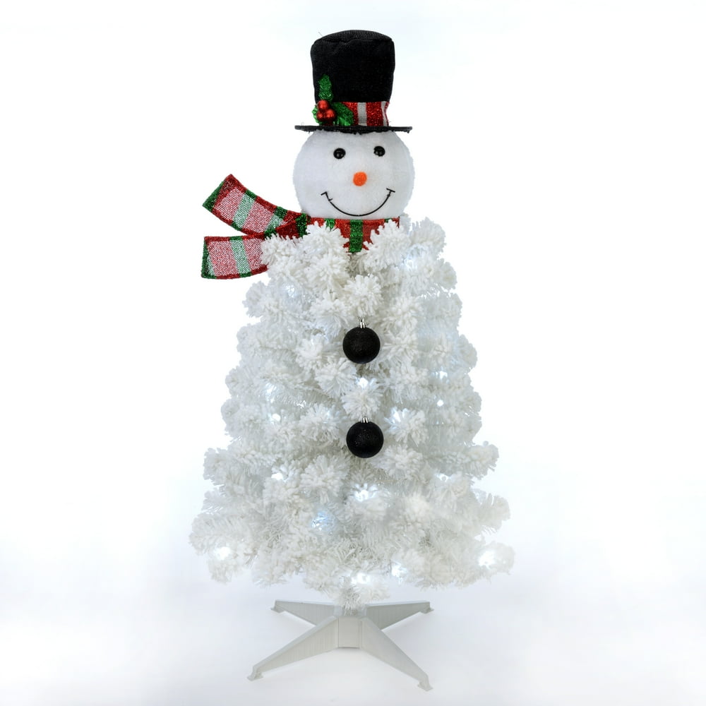 Pictures Of A Snowman Christmas Tree 