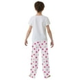 thumbnail image 5 of FORMRS Kids Pajama Pants with Pockets Size 6-8Y Boys Lounge Sleep Bottoms, Purple Polka Dots, 5 of 8