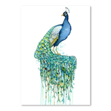 UPC: 0686457550956 | Americanflat Peacock by Sam Nagel Poster Art Print