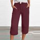 thumbnail image 1 of WILLBEST Pantalones Casuales de Mujer, de Moda, de Pierna Recta, de Cintura Alta, Deportivos, Holgados, para Uso Diario. Grande, 1 of 4