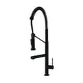 thumbnail image 4 of Nouvet Single Handle, Pull-Down Kitchen Faucet with Pot Filler in Matte Black, 4 of 11