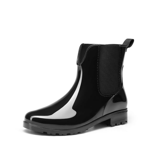 DREAM PAIRS Women Wellies and Wellington Boots for Outdoor, Waterproof Fashion Boots, Calf Wellies Boots, Comfortable and Cozy