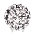 thumbnail image 7 of Kdxio Clock number Print Wall Clock,10 Inch Battery Operated Wall Clocks,Silent Non Ticking Small Analog Clock for Living Room,Office,Home,Bedroom,Kitchen,Bathroom, 7 of 7
