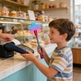 thumbnail image 4 of Star Shaped Payment Wand, Digital Transaction Stick With Grip, for Checkout Terminals, B, 4 of 5