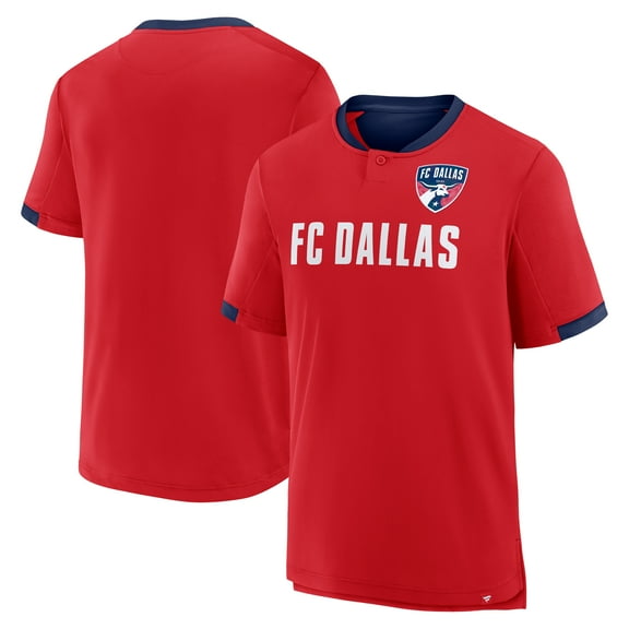 Men's Fanatics Red FC Dallas Stoppage Time Striker T-Shirt