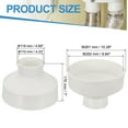 thumbnail image 2 of Uxcell Duct Reducer, Pipe Increaser Adapter Ducting Airflow Tube Pipe Fittings 10" to 4", 2 of 6