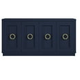 thumbnail image 2 of Twin Star Home 15.5 in. D Buffet Sideboard TV Stand for TVs up to 70 in, Modern Navy, 2 of 9