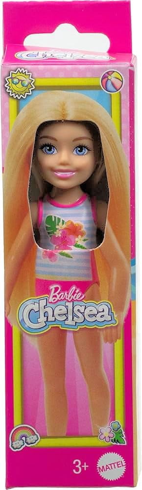 Barbie Pool Party Playset with Ken Doll, Chelsea Doll, and Accessories, Ages 3+