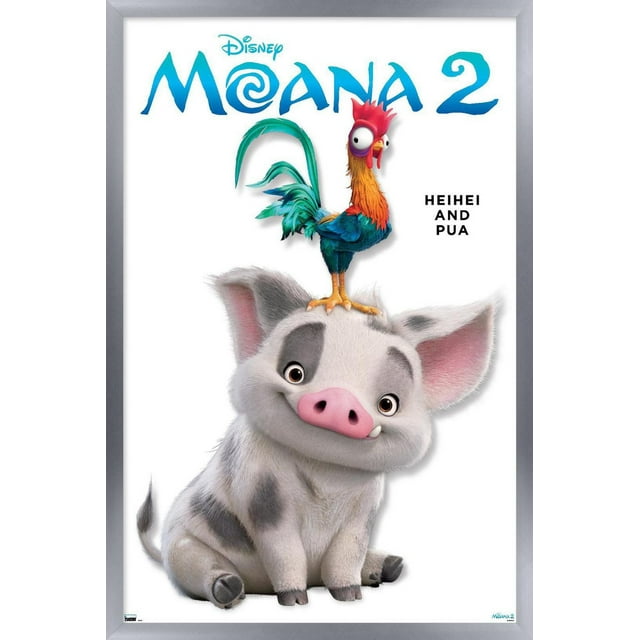 Disney Moana 2 - Série de longs métrages Heihei et Pua
