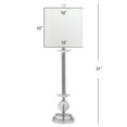 thumbnail image 6 of SAFAVIEH Marla 31 in. H Crystal Candlestick Table Lamp, Clear, Set of 2, 6 of 7