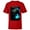 Red, variant on Disney and Pixar’s Lightyear Buzz Space Ranger - Short Sleeve T-Shirt for Kids - Customized-White