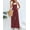 Red, variant on Cuteduck Women's Casual Loose Overalls Jumpsuits One Piece Sleeveless Wide Leg Long Pant Rompers With Pockets S-2XL