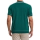 thumbnail image 3 of Camisa de punto de hombre TATT 21, con botones, de manga corta, ligera, casual, para el verano, polo de punto, color verde, 3 of 6