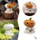 thumbnail image 2 of Decoración De Pesca Con Cabeza De Calabaza, Estatua Para Estanque De Jardín, Decoración De Halloween, Artesanía De Resina, 2 of 5