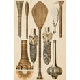thumbnail image 2 of Posterazzi DPI1862484LARGE Savage Tribes No 3 Plate Iii From the Grammar of Ornament by Owen Jones Published by Day & Son London 1865 Poster Print, 24 x 36, 2 of 4