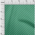 thumbnail image 2 of oneOone Cotton Jersey Sea Green Fabric Stripes Fabric For Sewing Printed Craft Fabric By The Yard 58 Inch Wide, 2 of 4