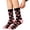 Black [Halloween Gifts for Women Clearance Sales], variant on WEIWEN Halloween Socks for Women Men Crew Funny Cute Spooky Season Crew Socks 1 Pair Novelty Fun Halloween Gifts Light Pink, One Size