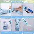 thumbnail image 4 of Smoke Bubble Machine for Kids, Magic Smoke Bubble Wand - Automatic Elastic Bubble Blower with Fog Effect for Outdoor Garden Party Games, Colorful Bubble Machine, 4 of 8