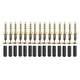 thumbnail image 1 of 15 x (1/4 pulgadas) macho a 3.5mm (1/8 pulgadas) conector de conector de audio hembra adaptador estéreo, oro plateado AUX Plug Headset Repair Parte Sunnimix Enchufe macho universal para auriculares, 1 of 6