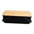 thumbnail image 3 of Organizador de pan, contenedor de pan, recipientes para frutos secos, caja organizadora de pan, , contenedor de pan negro, 3 of 9