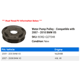 thumbnail image 2 of Water Pump Pulley - Compatible with 2007 - 2010 BMW X5 2008 2009, 2 of 2