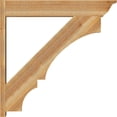thumbnail image 3 of Ekena Millwork 8"W x 44"D x 44"H Balboa Rough Sawn Traditional Outlooker, Western Red Cedar, 3 of 4