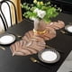 thumbnail image 4 of Camino de mesa largo estilo europeo | Diseño floral hueco estampado en PVC | Tapete aislante impermeable y antideslizante | Decoración de mesa de comedor resistente al calor de 89 x 30 cm, 4 of 5
