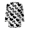 thumbnail image 6 of Ruimatai Women's Casual 3/4 Sleeve Round Neck Top Blouse Soft Stretch Comfortable Everyday Wear Fashion Shirt, 6 of 8