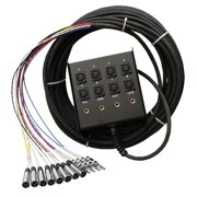 ProCo SMC0804FBQ StageMASTER 8x4 12-Channel Snake - 50 ft.