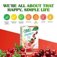 thumbnail image 2 of True Lemon Wild Cherry Cranberry Energy Drink Mix Powder, No Artificial Sweeteners, 6 Count, 2 of 11
