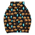 thumbnail image 3 of Makaor Cute Hoodies for Women Halloween Tunic Sweatshirt with Pockets Fleece Long Sleeve Pullover Pumpkin Oversized Tops, 3 of 5