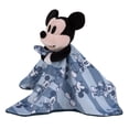 thumbnail image 3 of Set de mantas Disney Mickey Mouse con rayas azules y azul marino para bebé, 3 of 9