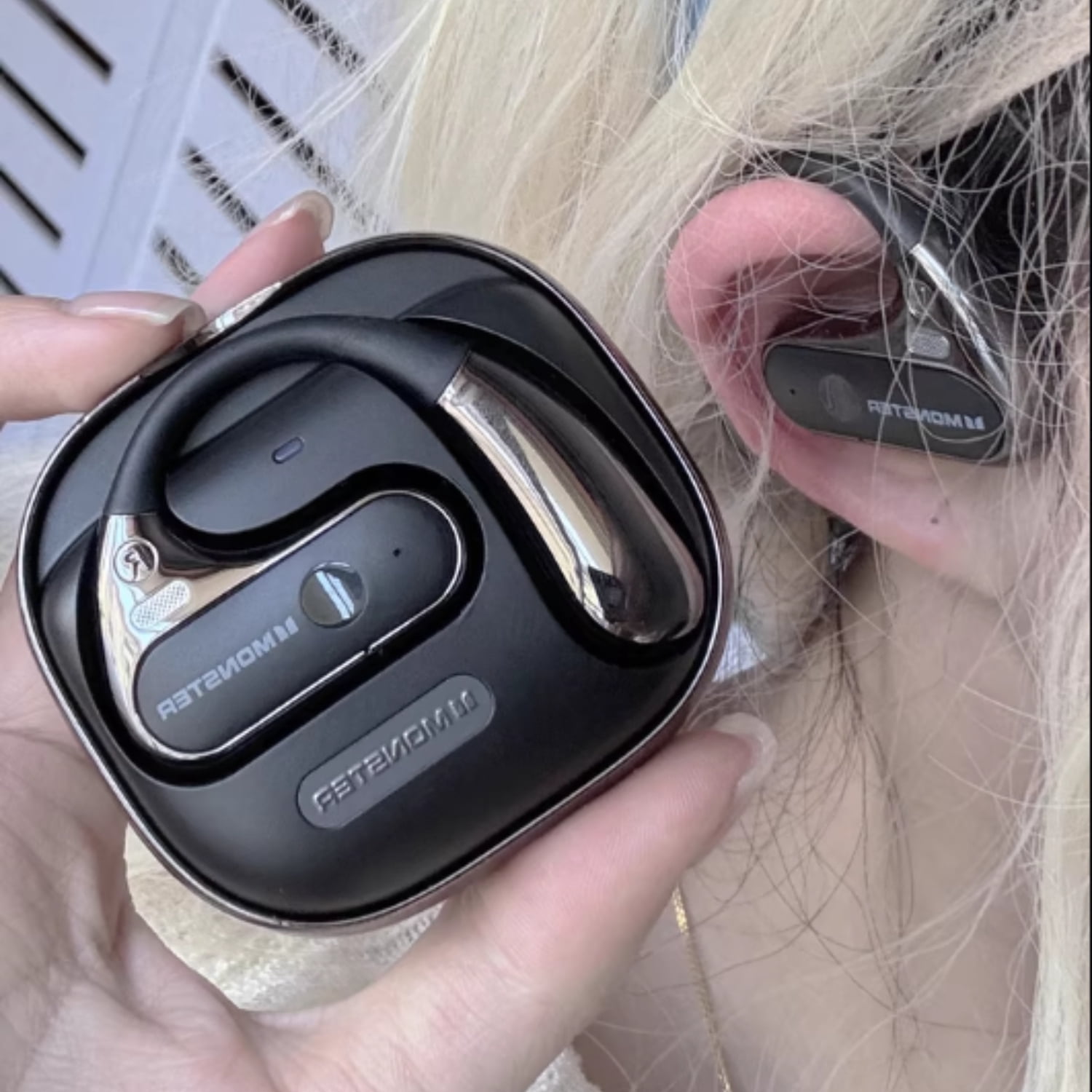 2026 Bone Conduction Bluetooth Headphones, Open-Ear Wireless Sports Earbuds with Noise Cancellation, Bluetooth 5.4 IPX Waterproof Long Lasting Battery