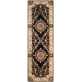 thumbnail image 2 of Safavieh Empire Naira Oriental Wool Runner Rug, Black/Ivory, 2'6" x 12', 2 of 7