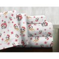 thumbnail image 1 of Pointehaven Flannel Deep Pocket Set with Oversized Flat Sheet, Queen, Penguin, 1 of 1