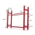 thumbnail image 2 of VONKY Metal Alloy Tire Rack For 1/10 SCX10 TRX4 Crawler RC Car Accessories RC Car Part Red, 2 of 6
