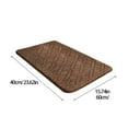 thumbnail image 3 of Absorbent Foam Floor Mat | Waterproof & Non-Slip Bathroom Rug | Indoor/Outdoor Door Mat for Kitchen, Entryway, Toilet | 1-Pack, 3 of 7