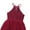 Red, variant on iiniim Kids Girls Halter Neck Chiffon Long Party Junior Wedding Evening Prom Maxi Gown Dress
