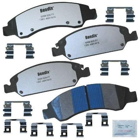 Go-Parts OE Replacement for 2008-2018 GMC Yukon Front Disc Brake Pad Set for GMC Yukon (Base /