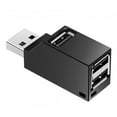 thumbnail image 2 of 3 In 1 Portable Hub, Splitter, USB Splitter, Hard Dsik For Mouse For Computer U Disk Black 2.0, 2 of 8