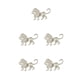 thumbnail image 1 of Minnieouse Broches Animal Pins Zinc Plata Nuevo diseño Moderno Animales Patrón Regalos para hombres Dye Tech Joyería Chal Accesorios Type5 NO5, 1 of 6